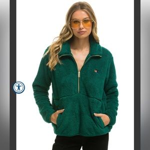 TEDDY UNISEX HALF ZIP JACKET - AMAZON